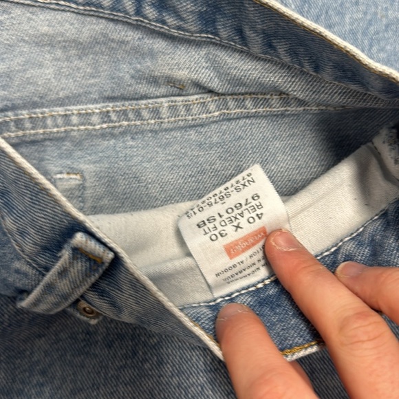Wrangler relaxed fit jeans 40x30 // 070906 - Picture 3 of 3